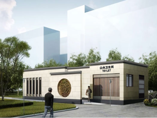 阜龙乡豪华组装型移动厕所